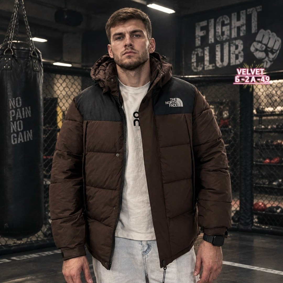 мужская куртка nuptse retro 1996 the north face коричневый,коричневый и черный пуховик the north face '96 retro nuptse,пуховик the north face m 1996 retro nuptse jacket,мужская куртка the north face,к