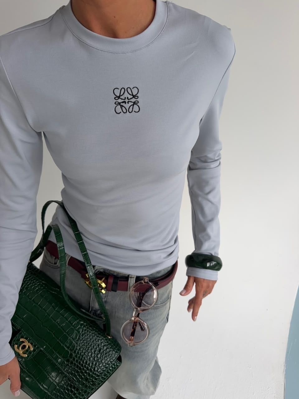 лонгслив loewe,лонгслив,лонгслив женские,лонгслив приталенный,женская кофта