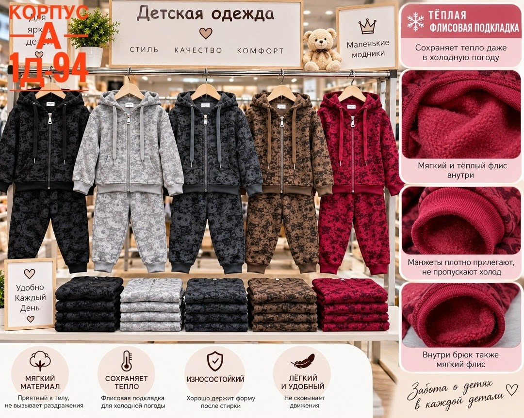 теплая пижама,теплые костюмы детские,теплый костюм,костюм с начесом,пижама для мальчика теплая