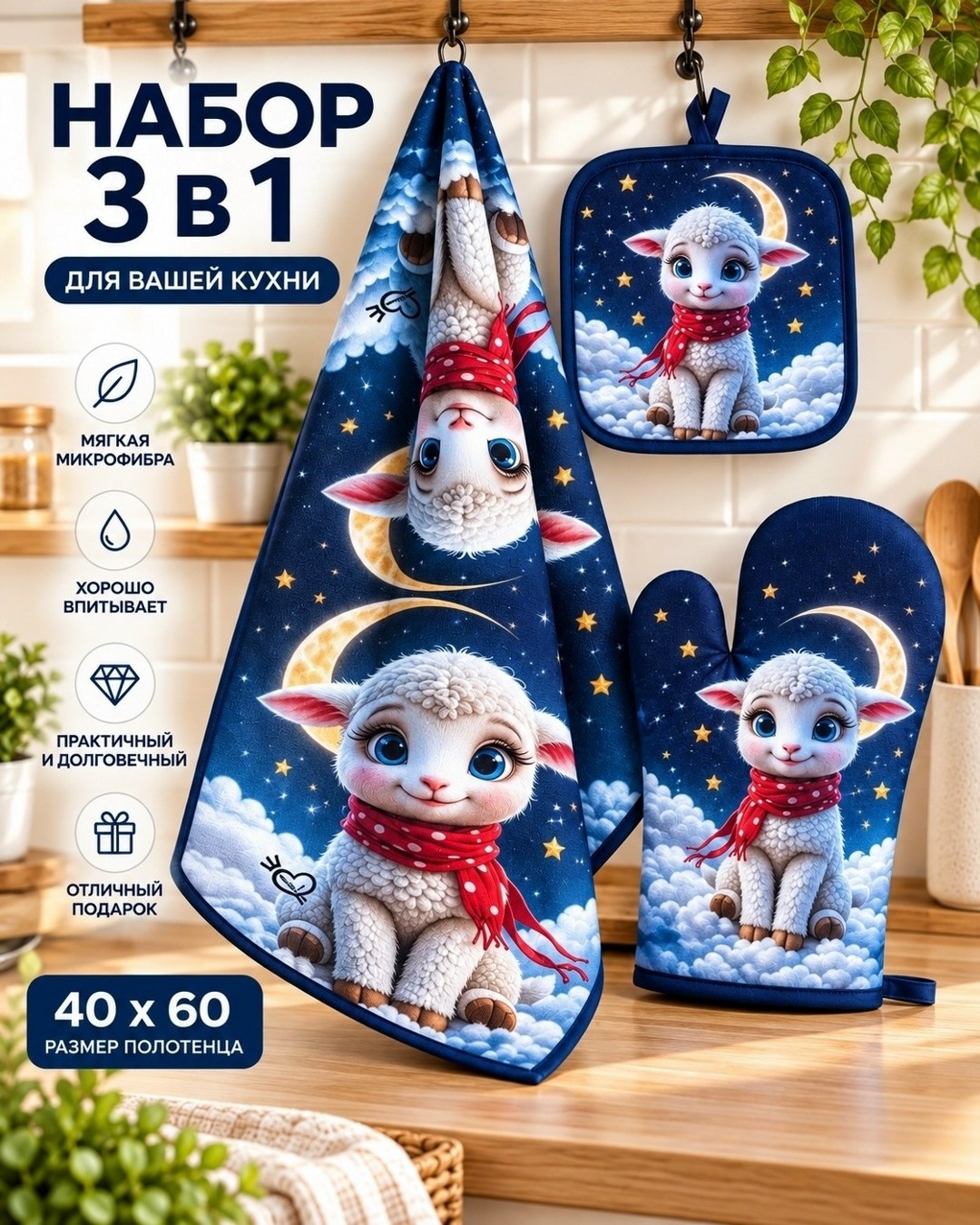 кухонные прихватки,прихватка набор,прихватки кухонные набор,комплект для кухни,набор для кухни