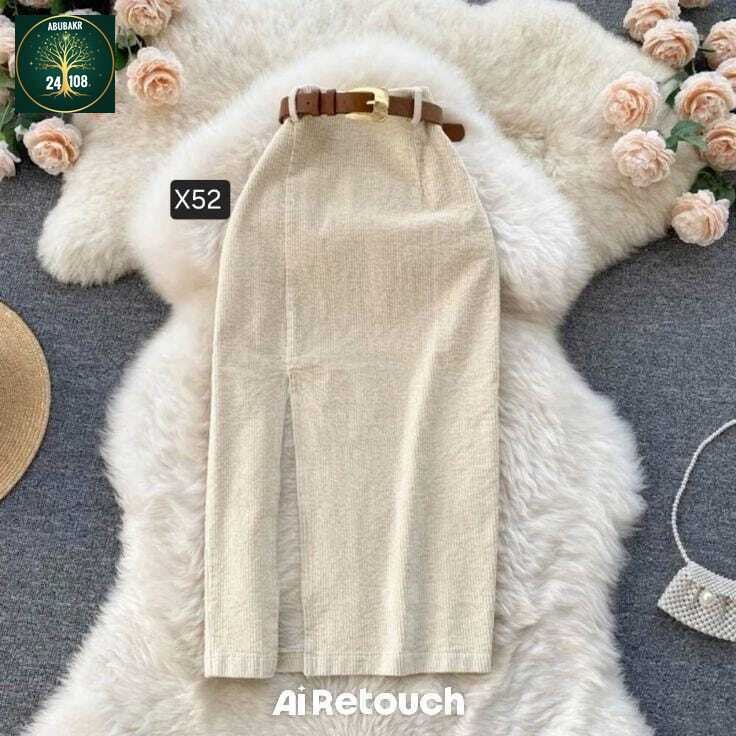 замшевая юбка,вельветовая юбка,теплая юбка,коричневая юбка,длинная юбка с разрезом