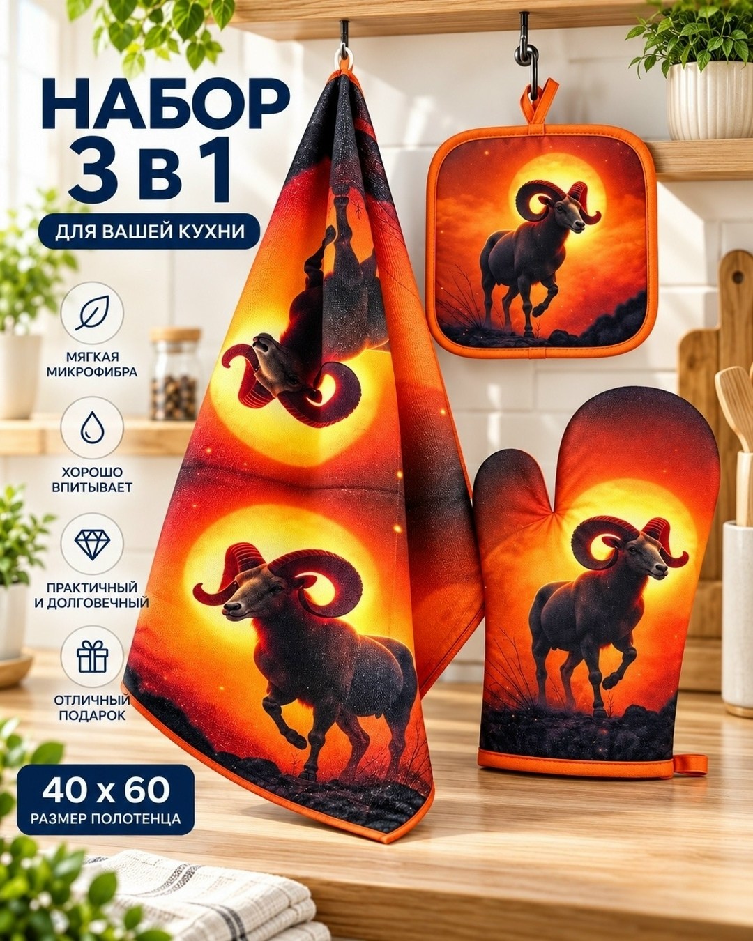 кухонные прихватки,прихватка набор,прихватки кухонные набор,комплект для кухни,набор для кухни