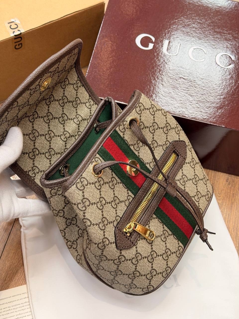 рюкзак gucci,рюкзак gucci ophidia коричневый,рюкзак гуччи женский,сумка gucci,gucci gg ophidia small backpack