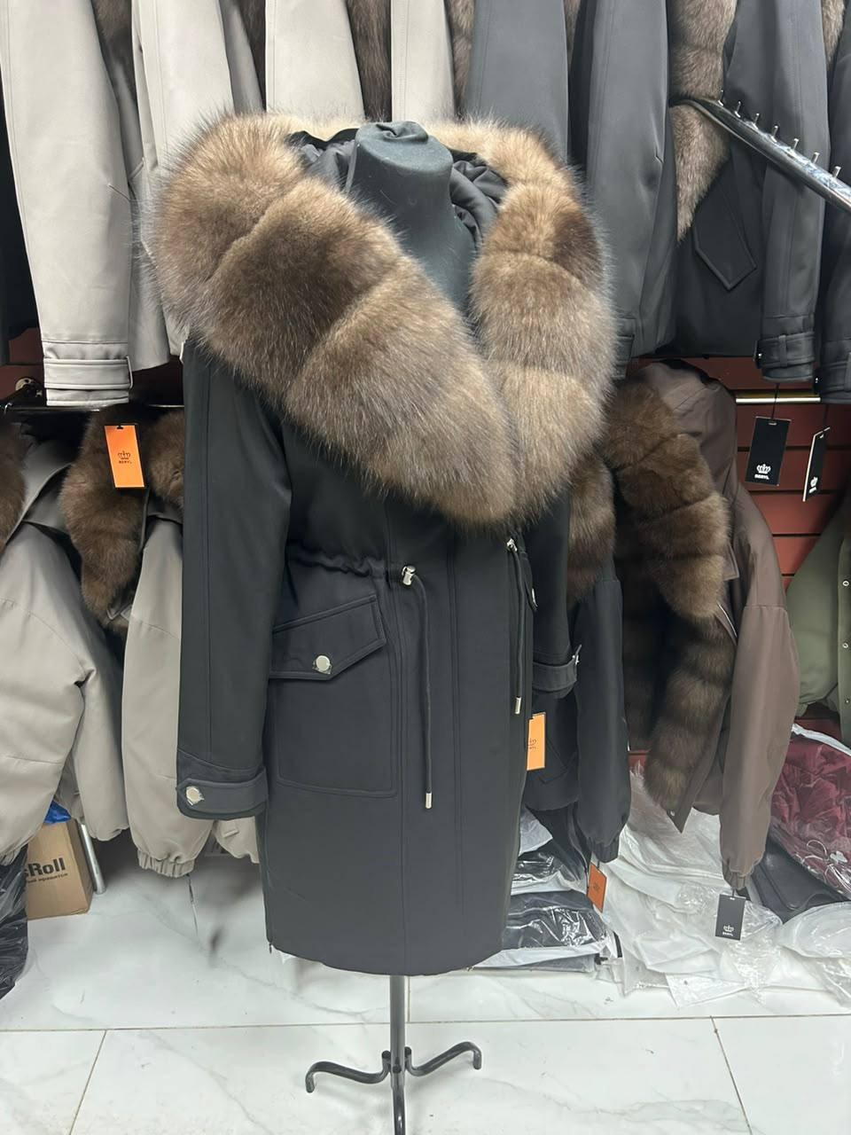 парка женская с натуральным мехом,парка с натуральным мехом,парки с мехом песца,парка с мехом,зимняя парка с мехом