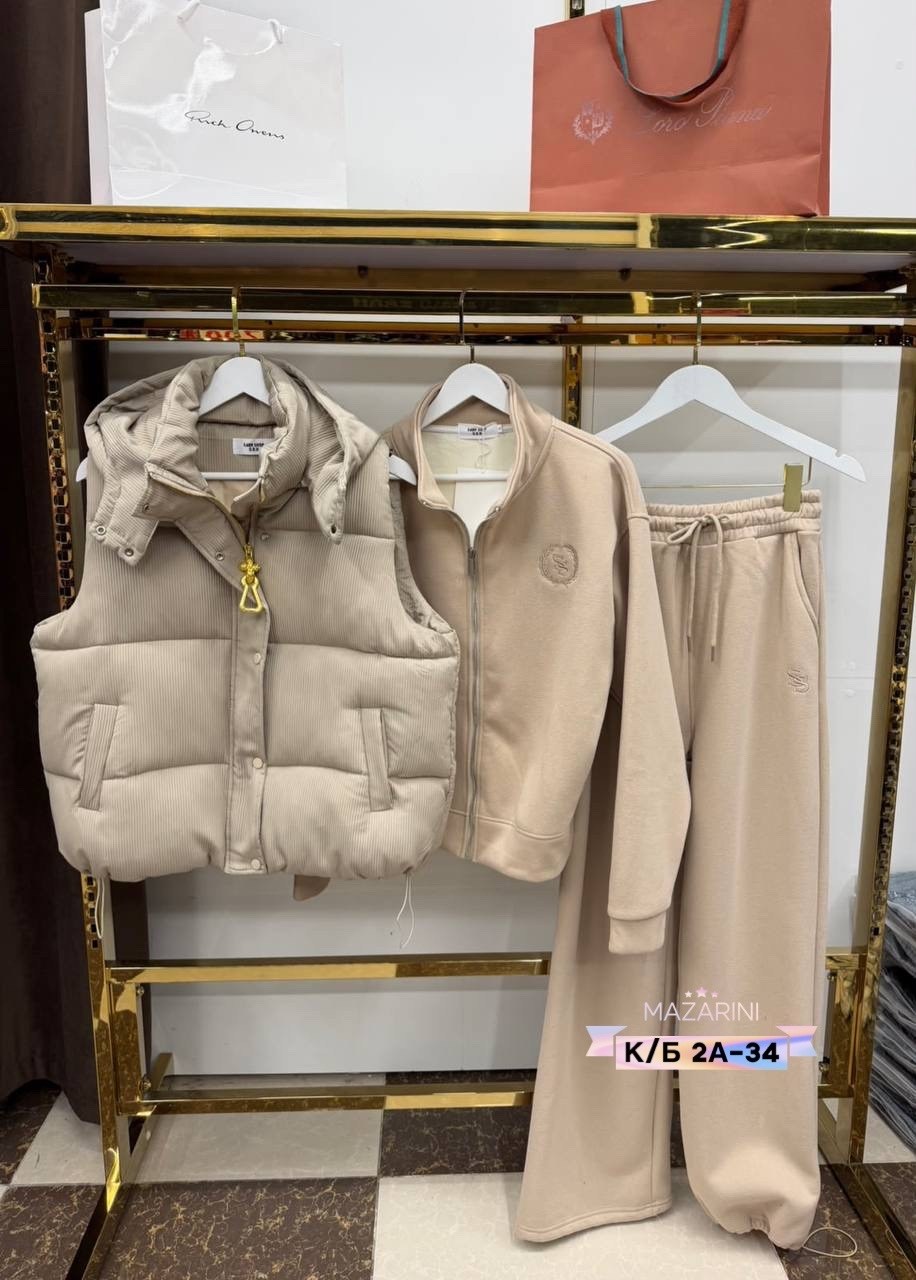 костюм тройка женский,костюм тройка с курткой black&brand,спортивный костюм тройка,костюм женский на флисе,женский чёрный костюм тройка miu miu