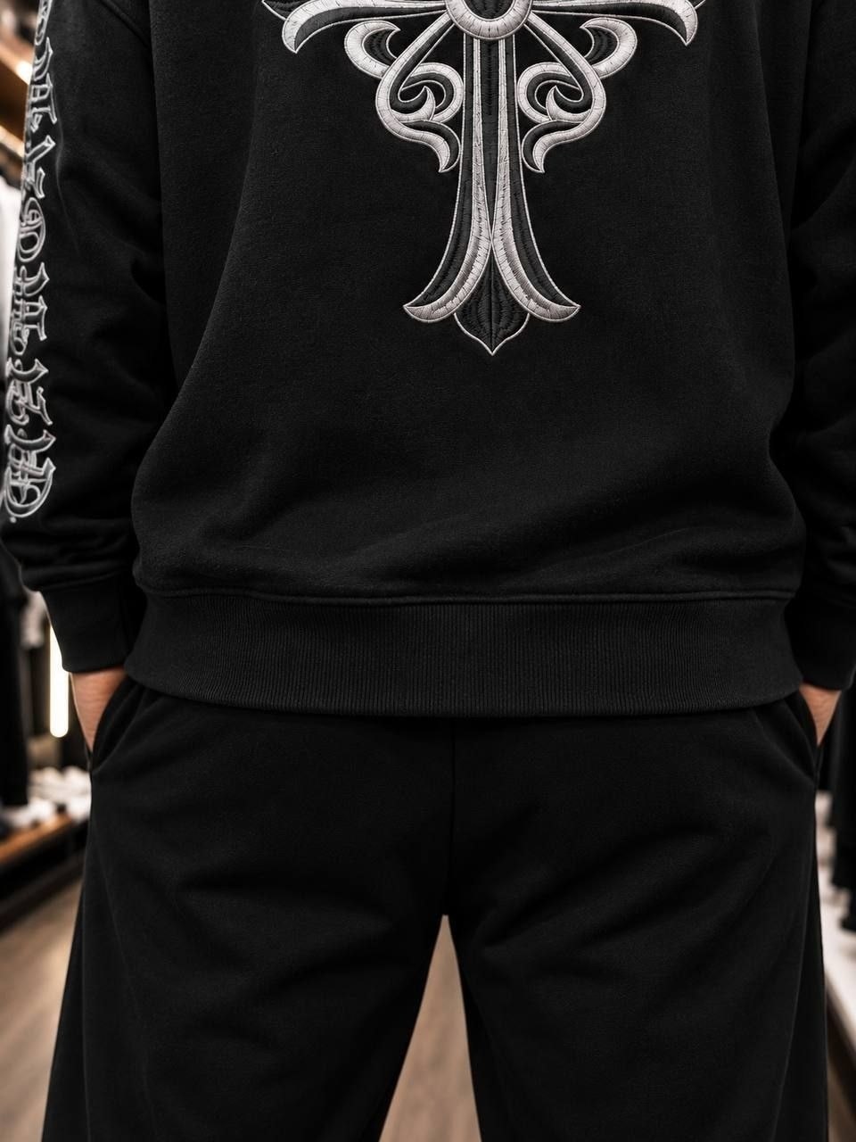 толстовка,мужские толстовки,толстовка повседневная,chrome hearts худи,толстовка с капюшоном