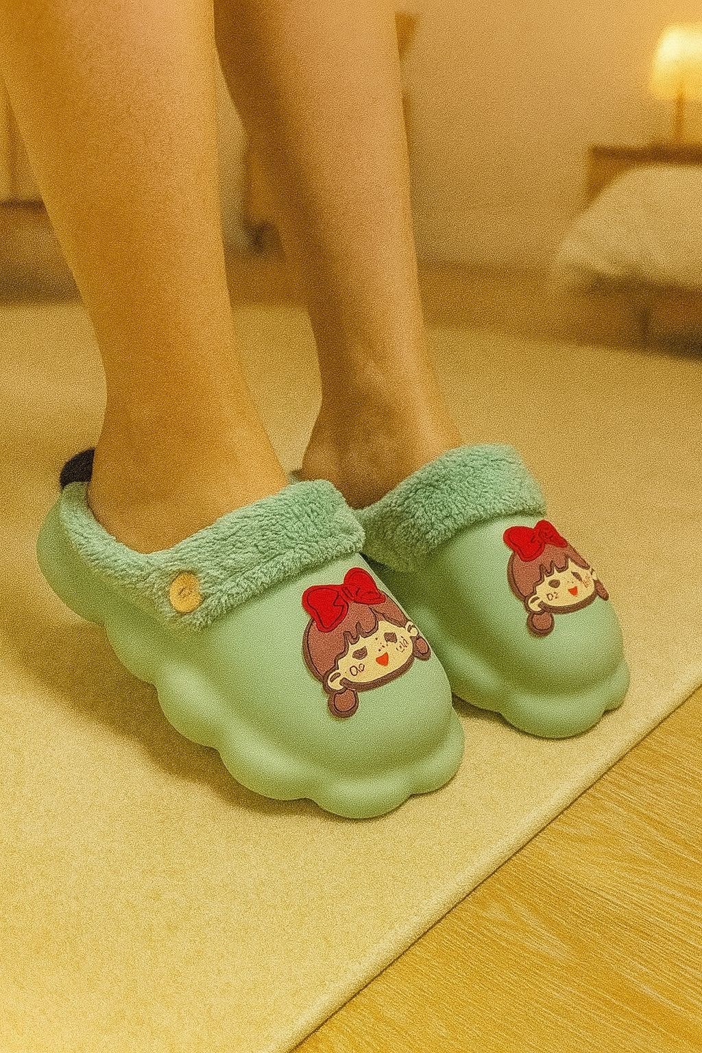 тапочки sanrio,плюшевые тапочки,тапочки для девочек,тапочки хелло китти,тапочки домашние женские