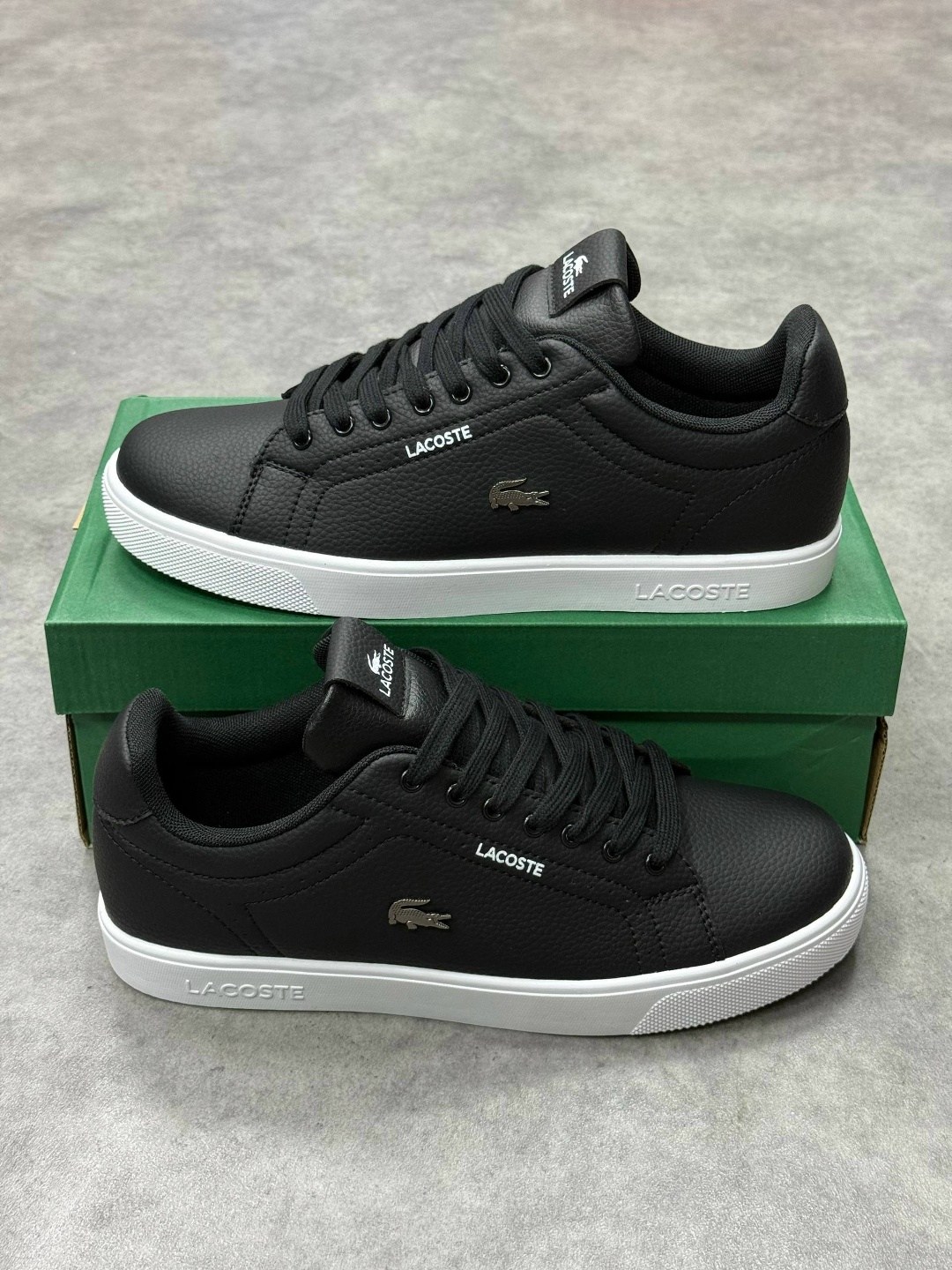 кроссовки lacoste,,кроссовки lacoste lerond черный,кроссовки lacoste черные,женская спортивная  lacoste черный