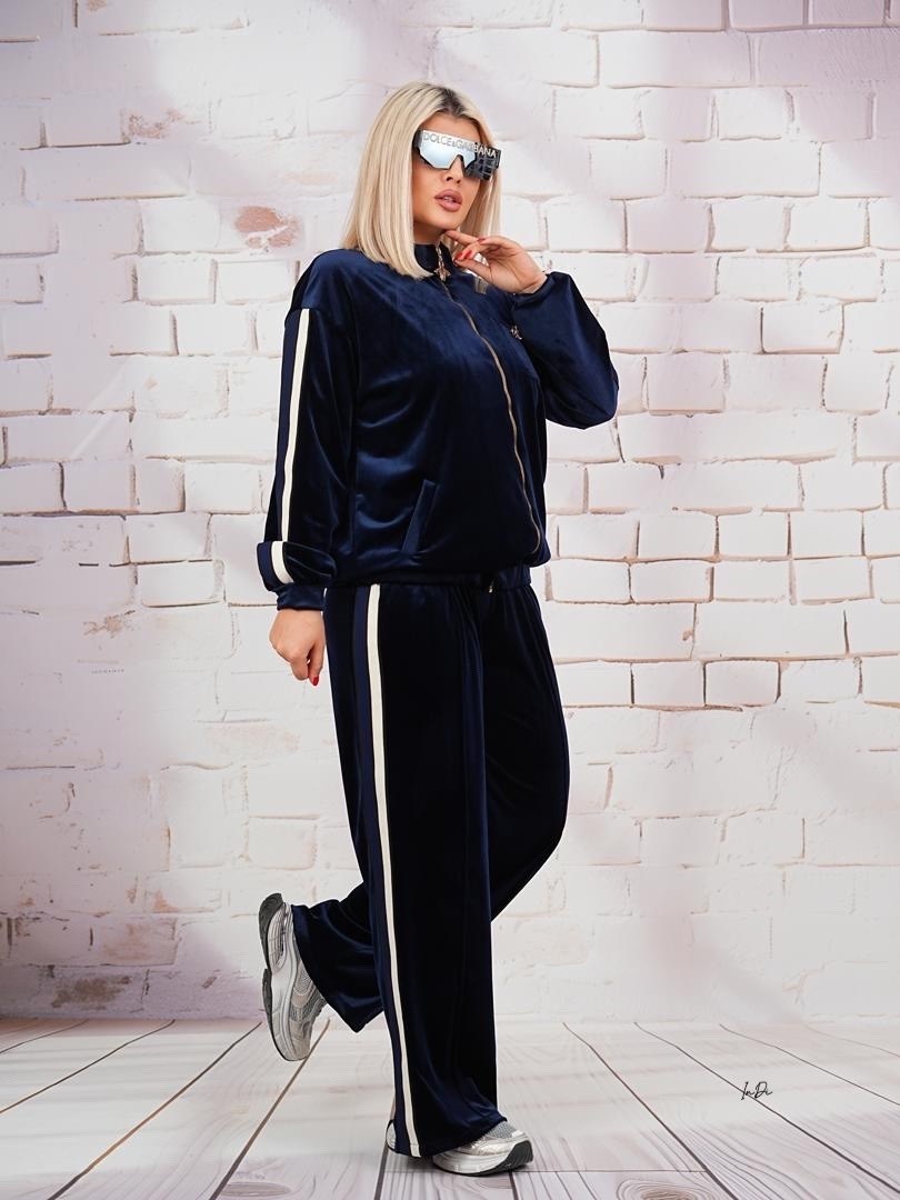 костюм велюровый больших размеров granat fashion,костюм из велюра удлиненный темно-синий,велюровые костюмы,костюм велюровый спортивный,костюм велюровый женский большой размер