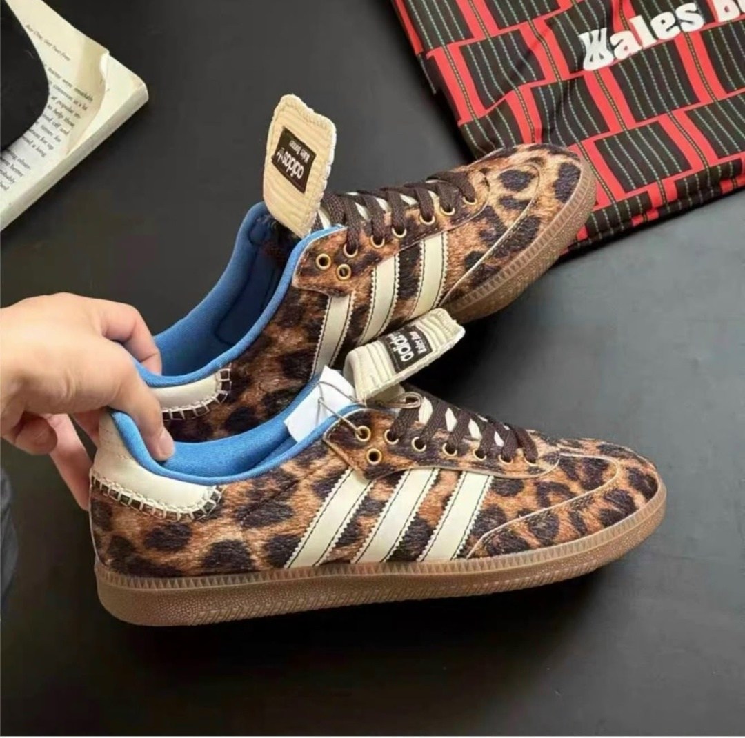 леопардовые кроссовки адидас,,кроссовки samba adidas,кроссовки samba adidas леопардовый,кроссовки adidas samba leopard wales bonner