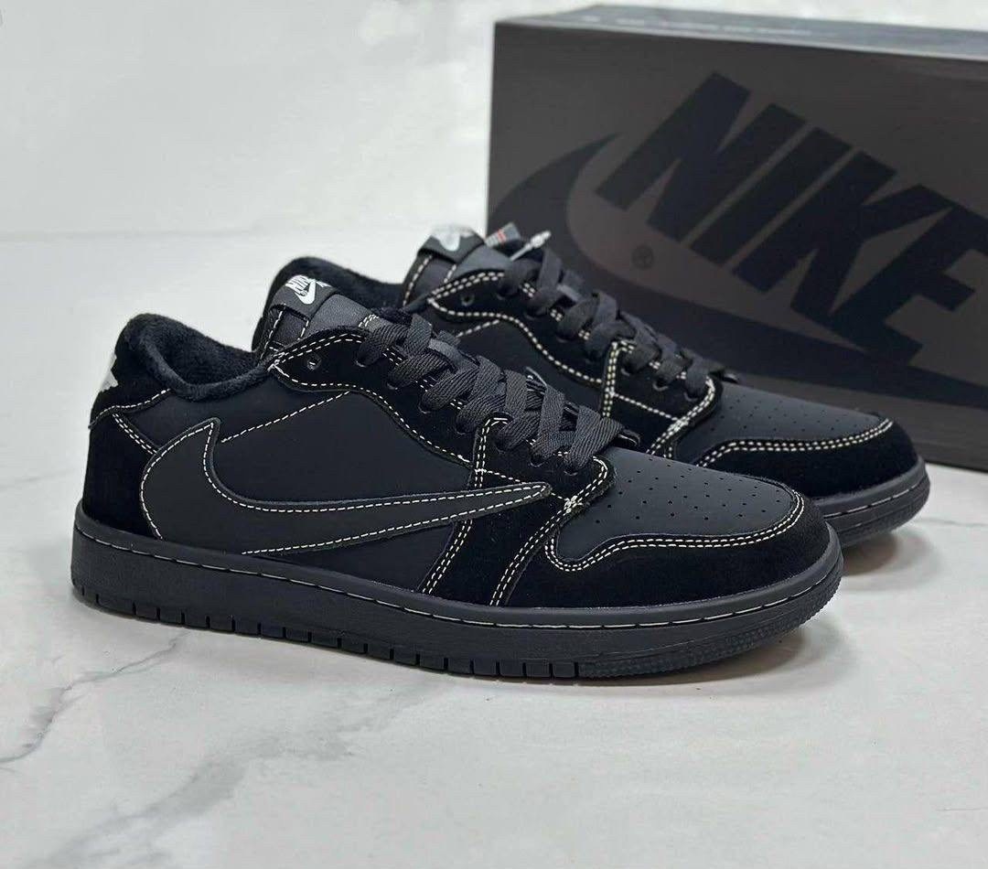 travis scott nike air jordan 1 low black phantom,мужской кроссовки,кроссовки,nike air jordan 1 travis scott black phantom,мужская