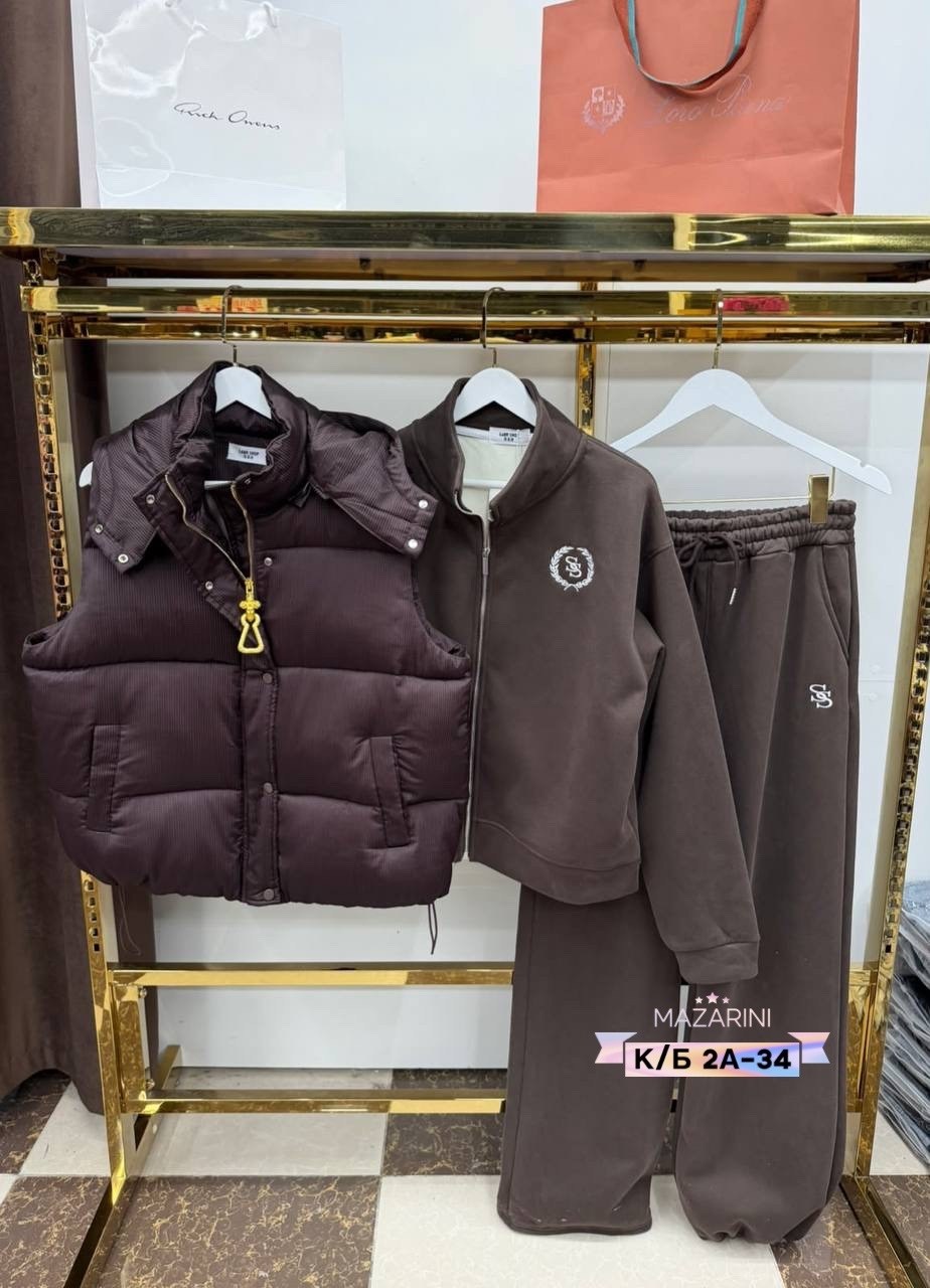 костюм тройка женский,костюм тройка с курткой black&brand,спортивный костюм тройка,костюм женский на флисе,женский чёрный костюм тройка miu miu