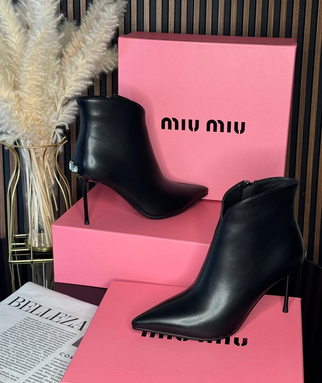 ботильоны miu miu,,ботильоны женские,ботильоны лаковые,стильные ботильоны