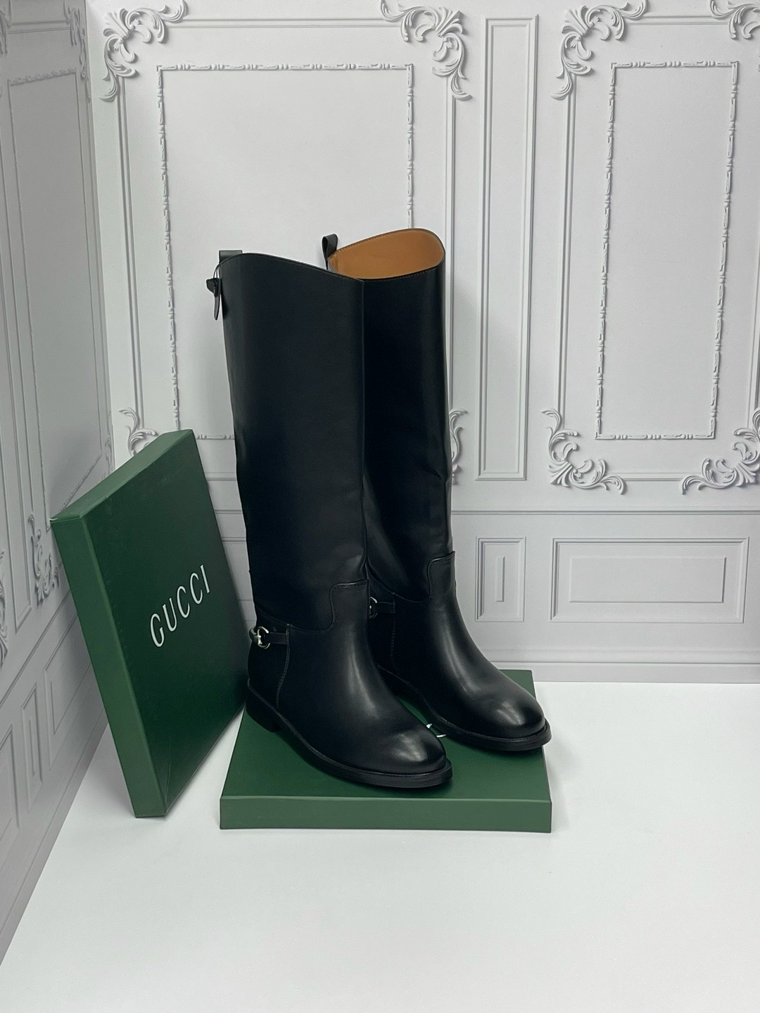 брендовые сапоги gucci женские кожаные на низком каблуке,гуччи жокейские сапоги,сапоги gucci,сапоги гуччи,женские сапоги