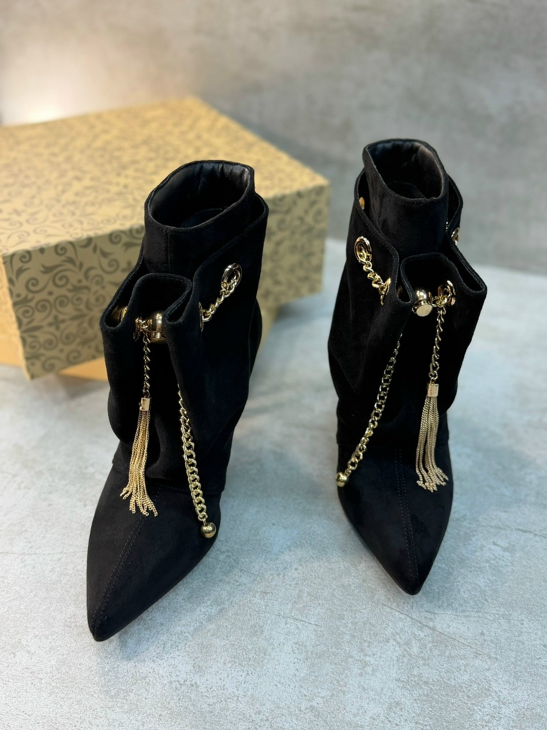 ,женские ботильоны,ботильоны balmain,ботильоны бальман,женская