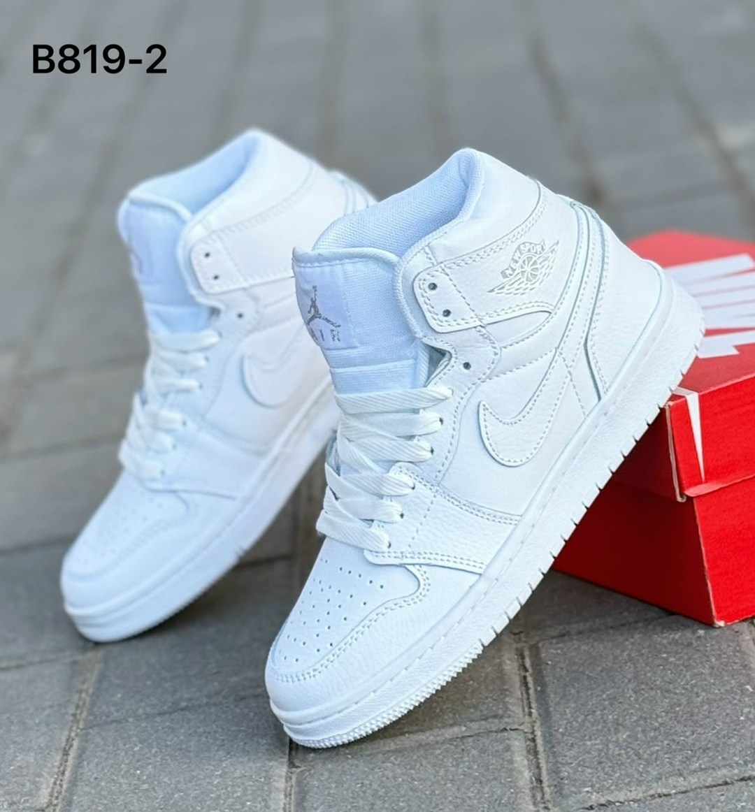 air jordan 1 mid triple white,nike air jordan 1 mid,мужской кроссовки,кроссовки,спортивная