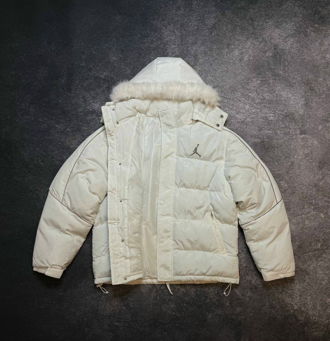 пуховик supreme x jordan,мужская зимняя куртка,пуховик джордан суприм,пуховик supreme x jordan collaboration синий,пуховик supreme x jordan puffer с рефлективными линиями
