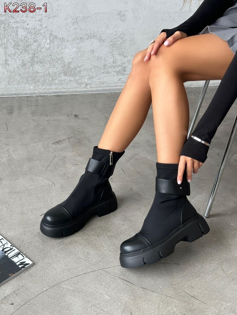 ботинки челси стильные демисезонные на тракторной подошве eleganta shoes цвет черный,ботинки челси стильные демисезонные на тракторной подошве eleganta shoes 312075869,ботинки демисезонные,ботинки,обу