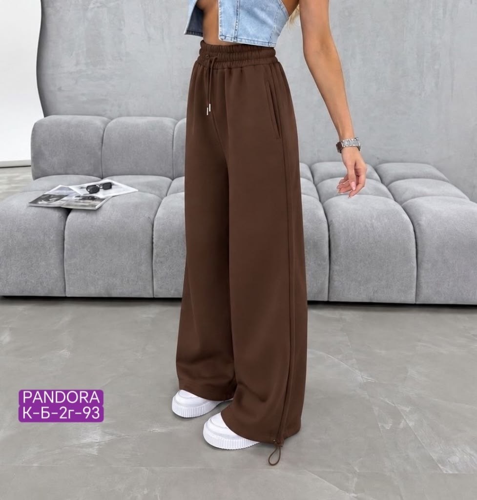 брюки трубы спортивные утепленные glam woman 176303170,брюки женские спортивные палаццо,штаны трикотажные,брюки палаццо,штаны широкие
