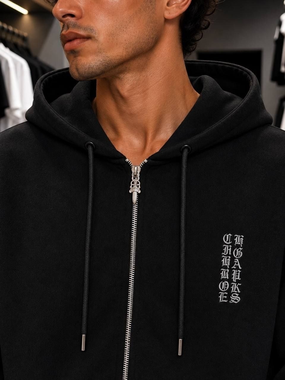 толстовка,мужские толстовки,толстовка повседневная,chrome hearts худи,толстовка с капюшоном