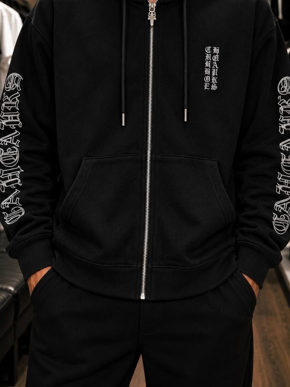 толстовка,мужские толстовки,толстовка повседневная,chrome hearts худи,толстовка с капюшоном