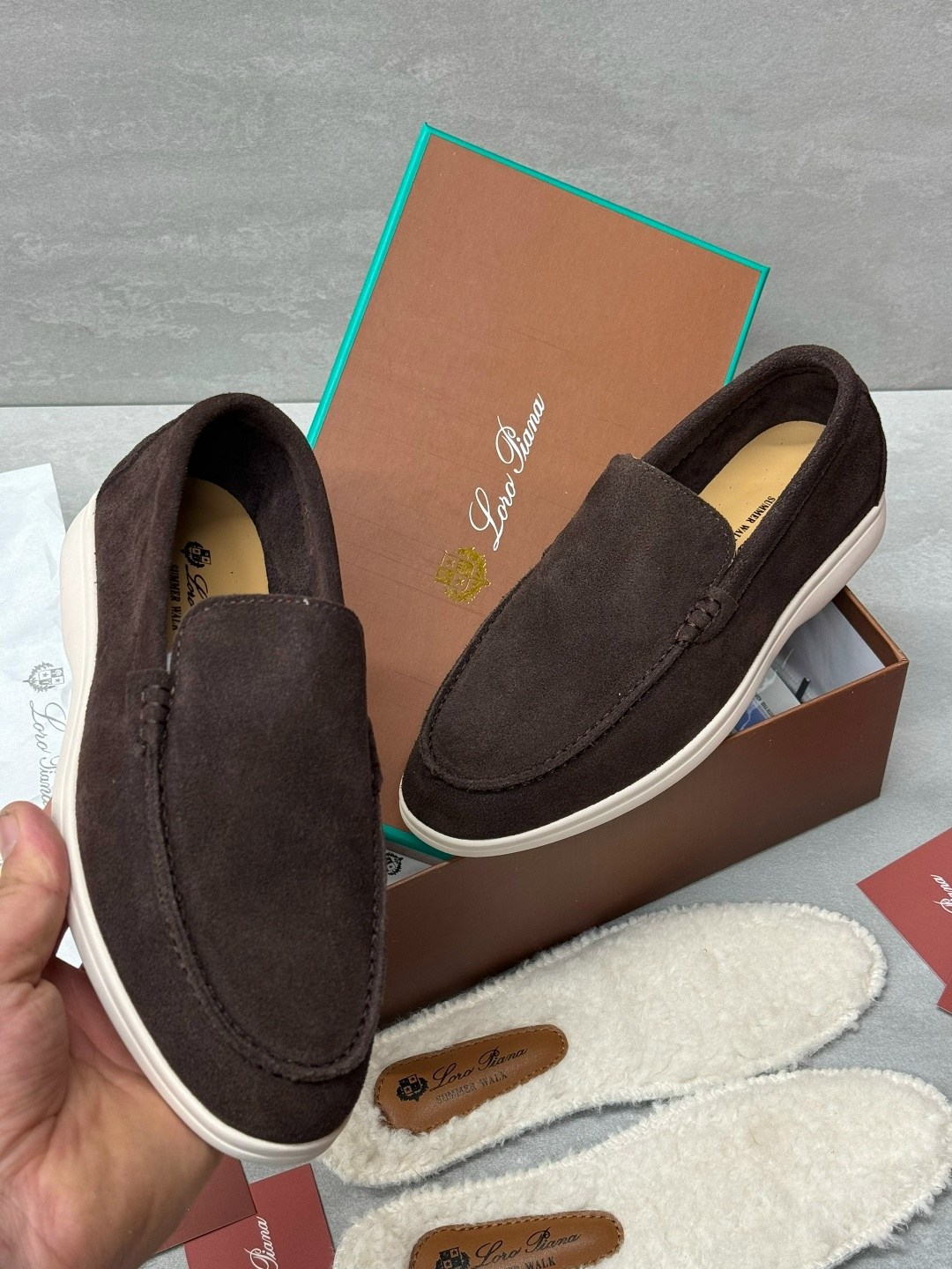 лоферы мужские loro piana,лоферы loro piana summer walk замшевые коричневые,мокасины loro piana summer walk коричневые,мужские замшевые лоферы loro piana summer walk,мужские замшевые лоферы