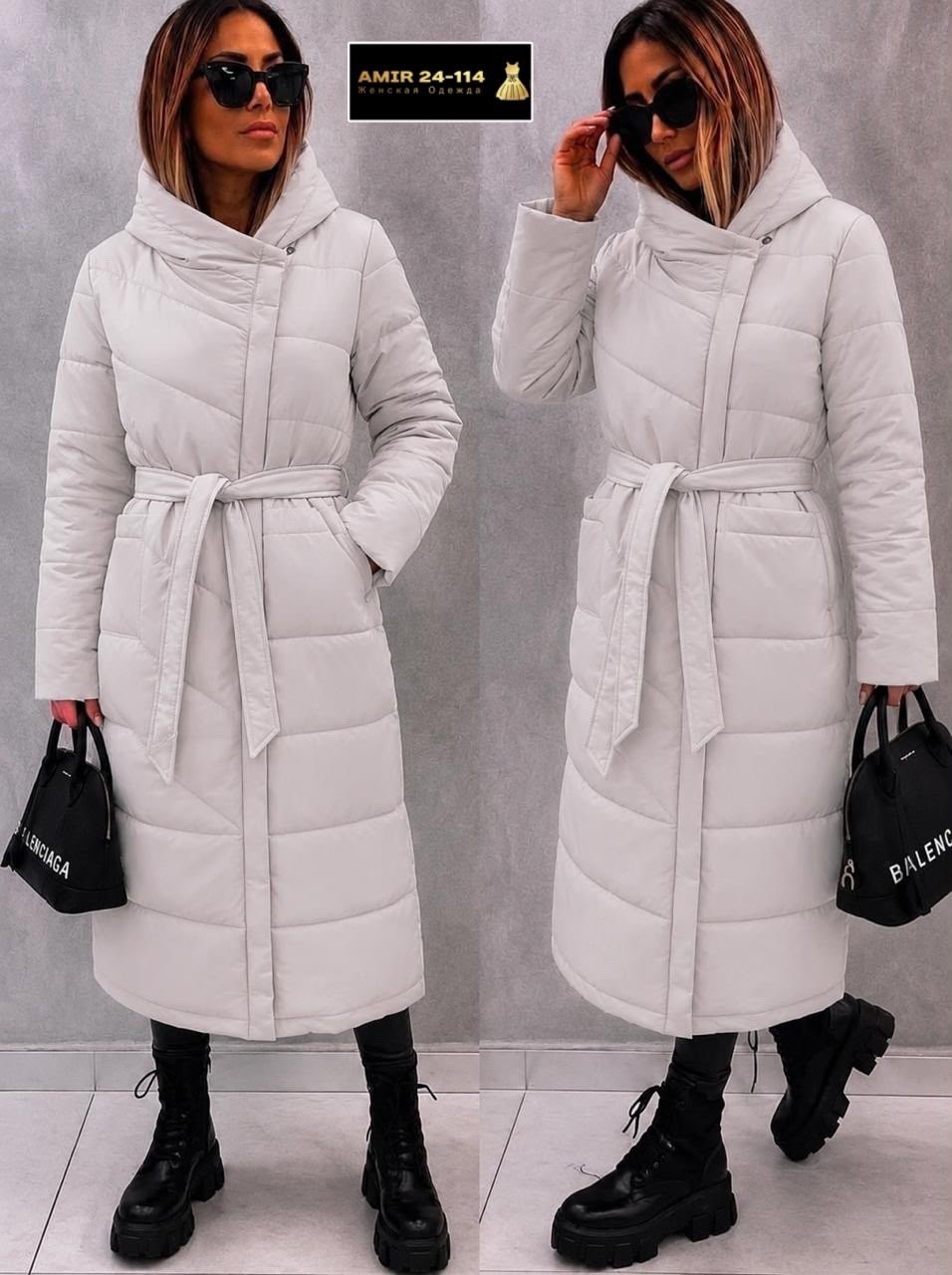 пуховик с поясом и капюшоном длинный milania style,пуховик удлиненный с капюшоном куртка зимняя milania style,пуховик удлиненный с капюшоном куртка зимняя milania style цвет черный,женское зимнее паль