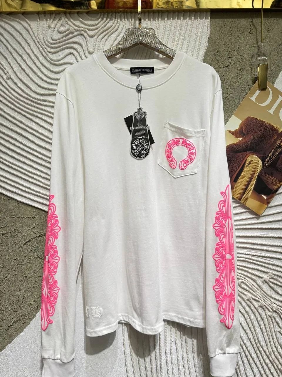 лонгслив chrome hearts,лонгслив,толстовка брендовая,лонгслив одежда