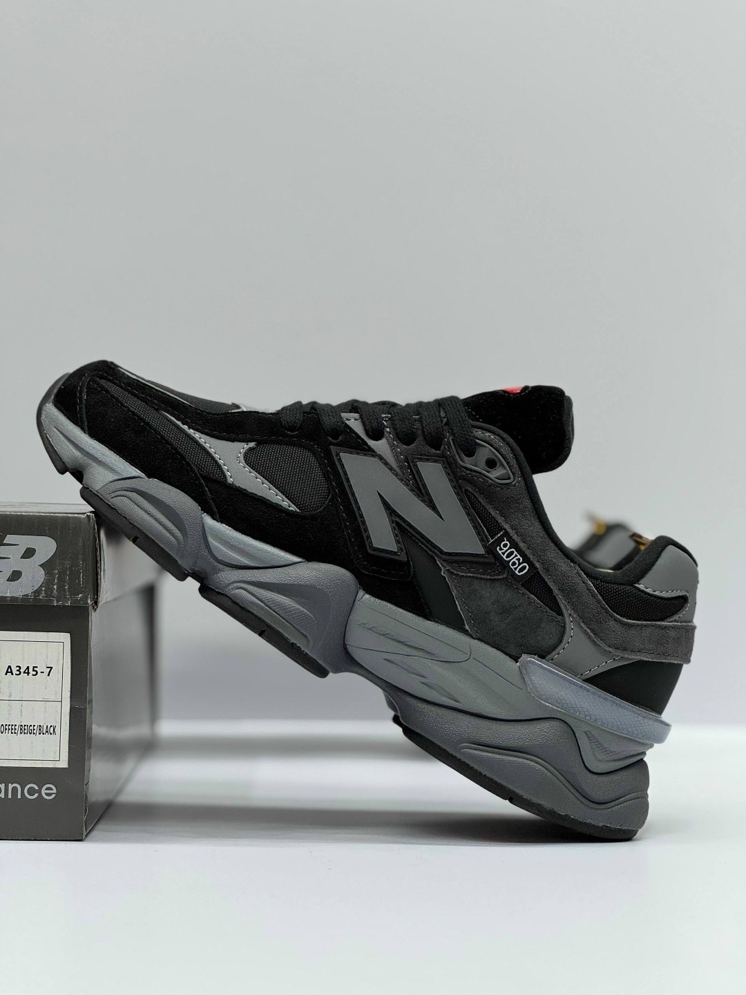 кроссовки new balance 9060,кроссовки new balance 9060 black castlerock,кроссовки new balance,кроссовки new balance 9060 unisex со шнурками черный,нью бэланс 9060