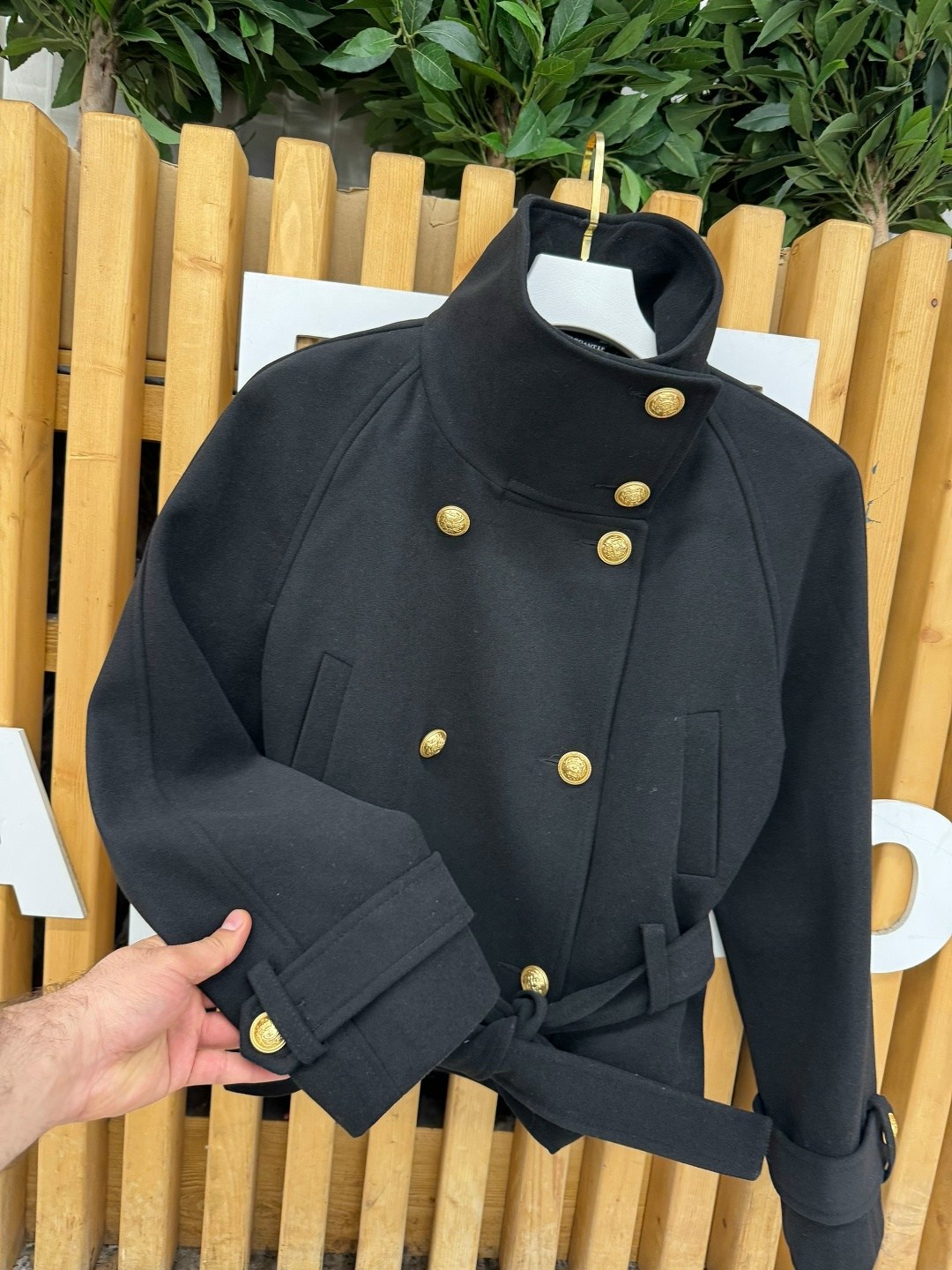 полупальто,пальто от eliseev.store бушлат женский укороченный в черном цвете,пальто черное,короткое пальто,короткое пальто женское