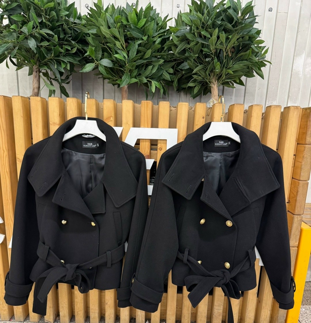 полупальто,пальто от eliseev.store бушлат женский укороченный в черном цвете,пальто черное,короткое пальто,короткое пальто женское