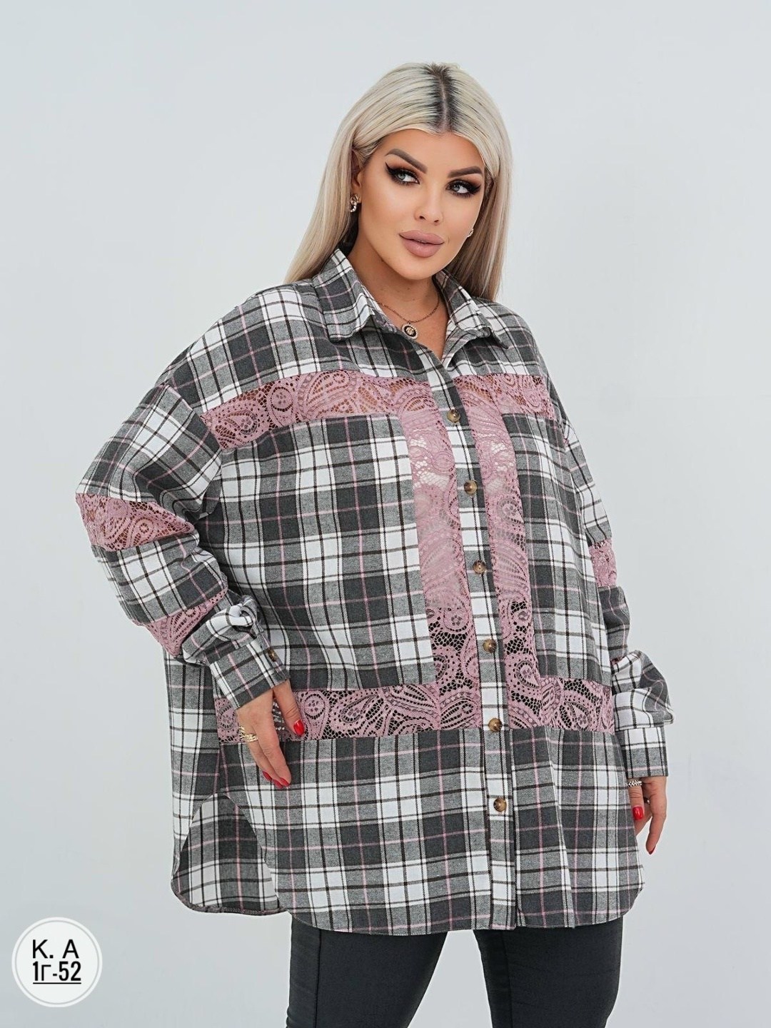 рубашка женская в клетку oversize zinnet,модные костюмы,рубашка в клетку женская,женская рубашка,блузка оверсайз