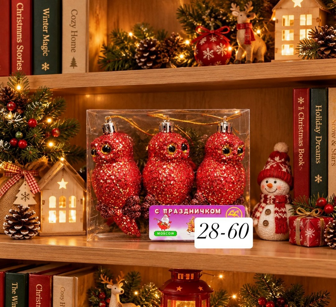 елочная игрушка сова,набор ёлочных игрушек стекло сова и совушка коричневые irena-co,набор ёлочных игрушек сова и совушка коричневые irena-co,набор ёлочных игрушек совы,елочное украшение сова