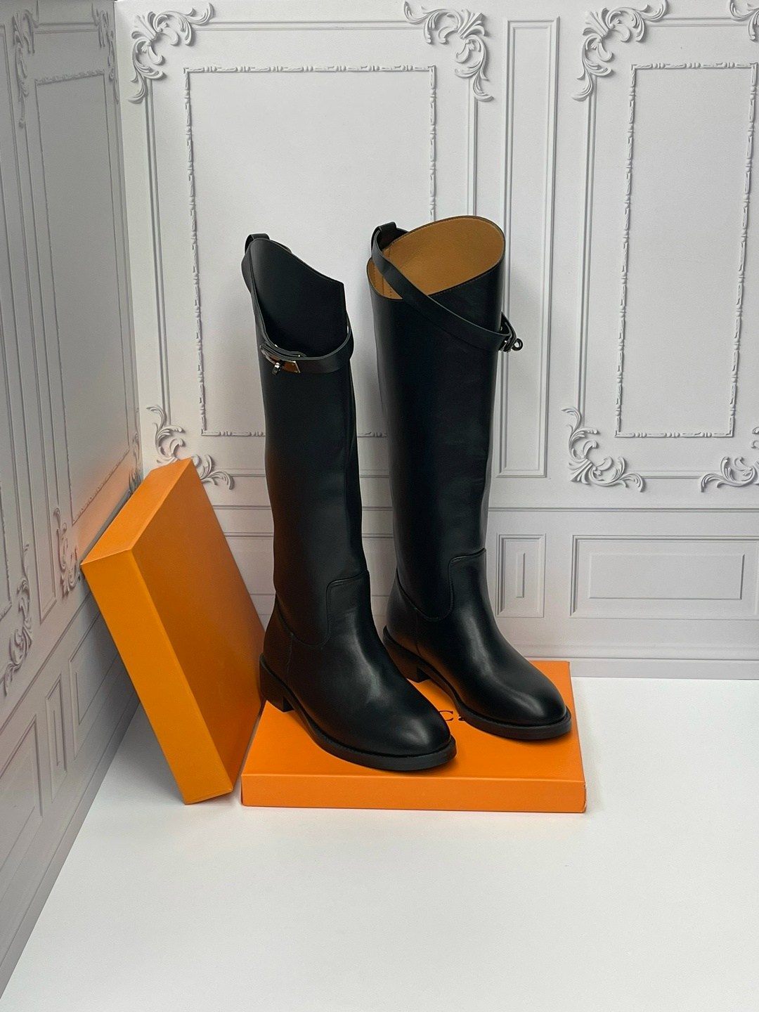 сапоги hermes женские,сапоги hermes,женские кожаные сапоги hermes чёрного цвета,сапоги эрмес,сапоги женские hermes кожаные размер 36-40