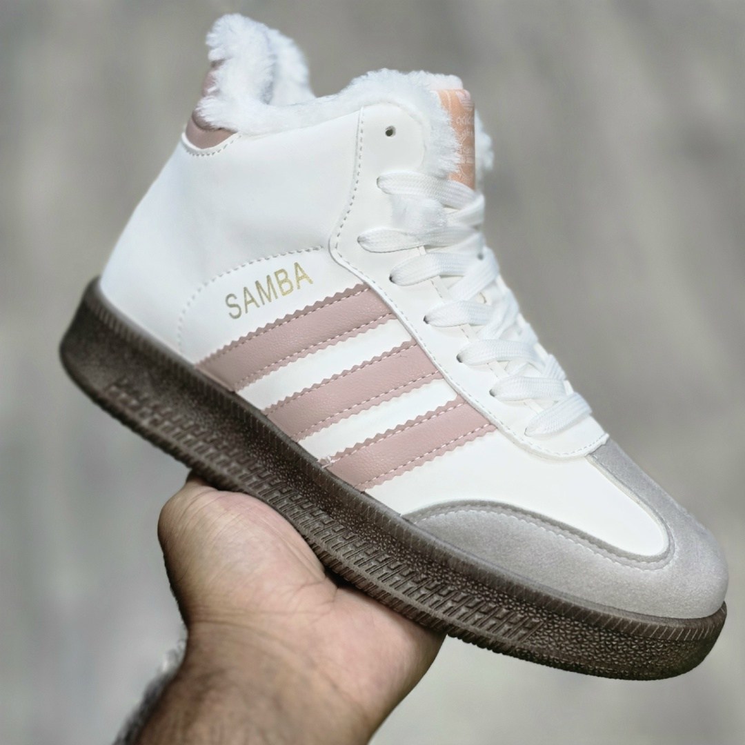 кроссовки высокие adidas samba зимние с мехом,кроссовки adidas samba,,мужские кроссовки adidas samba,adidas кроссовки