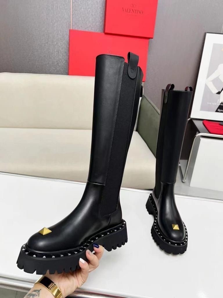 сапоги valentino,женские кожаные сапоги,,женские брендовые кожаные сапоги valentino premium,кожаные сапоги