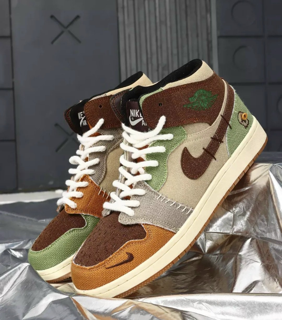 кроссовки nike air jordan 1 high voodoo,zion williamson x air jordan 1 low og voodoo,nike air jordan 1 low x zion williamson voodoo,кроссовки высокие air jordan low voodoo,кроссовки nike air jordan 1
