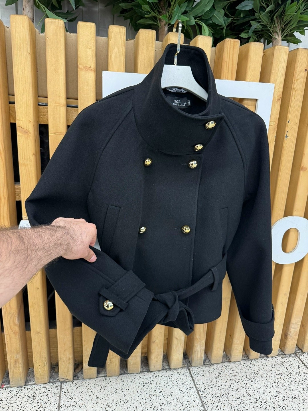 полупальто,пальто от eliseev.store бушлат женский укороченный в черном цвете,пальто черное,короткое пальто,короткое пальто женское