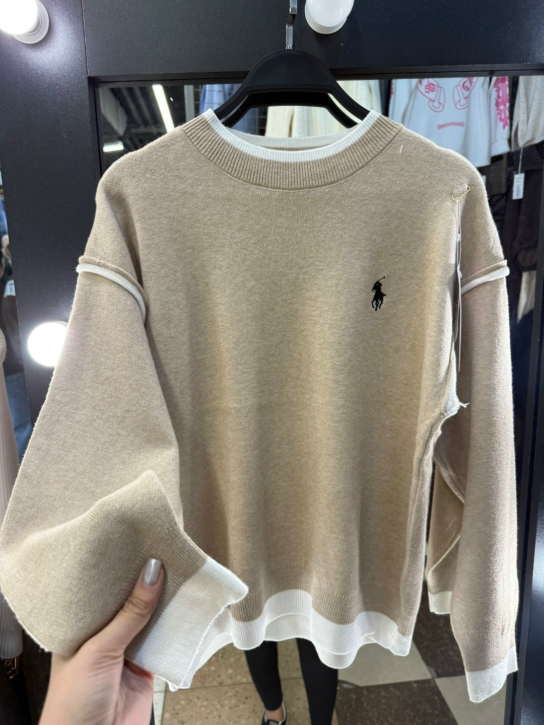 серый свитшот,polo ralph lauren свитшот,свитшот кофта,свитшот мужская,ralph lauren серый свитшот