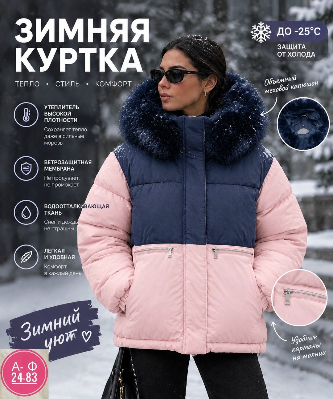 куртка-пуховик зимняя lardis,женская зимняя куртка,куртка женская зимняя с мехом енот премиум класса черного цвета,куртка женская зимняя с мехом енот премиум класса,куртка зимняя с капюшоном короткая