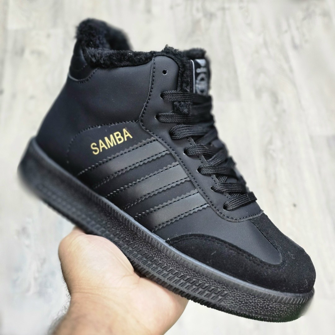 кроссовки высокие adidas samba зимние с мехом,кроссовки adidas samba,,мужские кроссовки adidas samba,adidas кроссовки