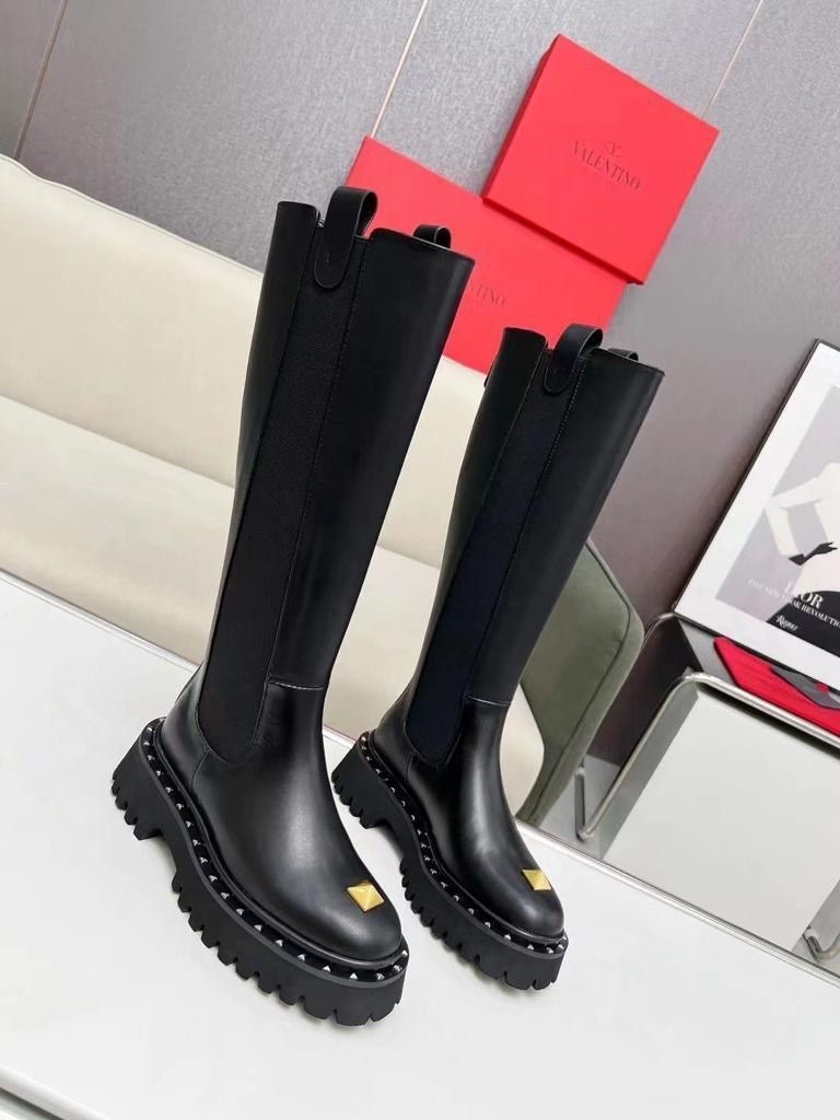 сапоги valentino,женские кожаные сапоги,,женские брендовые кожаные сапоги valentino premium,кожаные сапоги