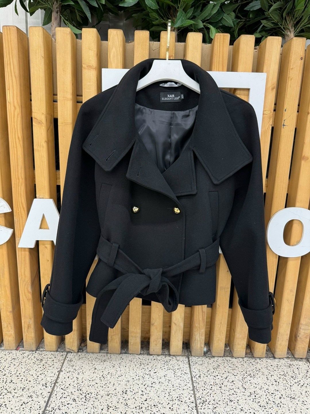 полупальто,пальто от eliseev.store бушлат женский укороченный в черном цвете,пальто черное,короткое пальто,короткое пальто женское