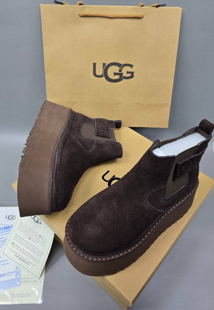 ,ugg женские угги,ugg neumel platform chelsea chestnut угги челси,угги женские,ugg женские