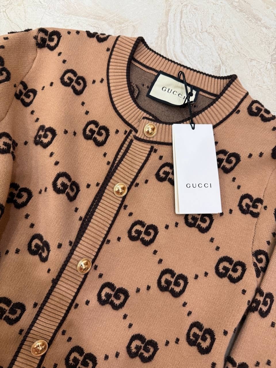 кардиган гуччи,кардиган гуччи коричневый,кардиган gucci,кофта гуччи,шерстяной кардиган gucci