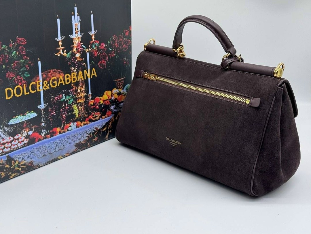 сумка dolce gabbana,замшевая сумка,сумки коричневый,сумка,сумки дольче габбана