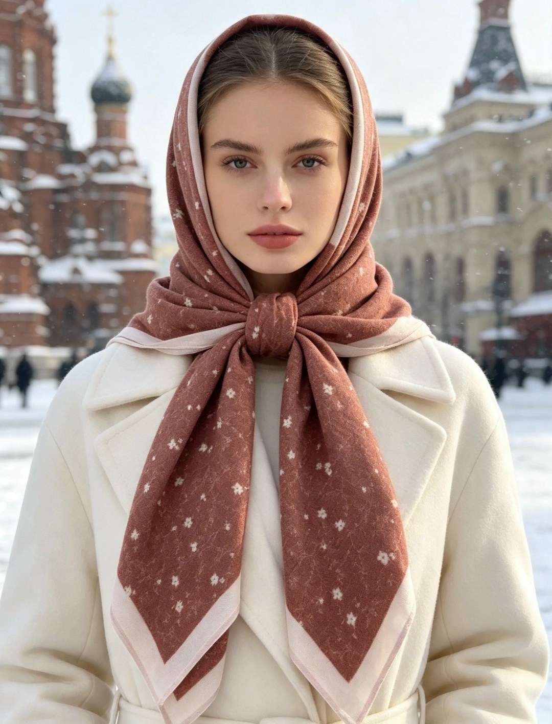 девушка,платок демисезонный,женские платки,платок летний,женщина с