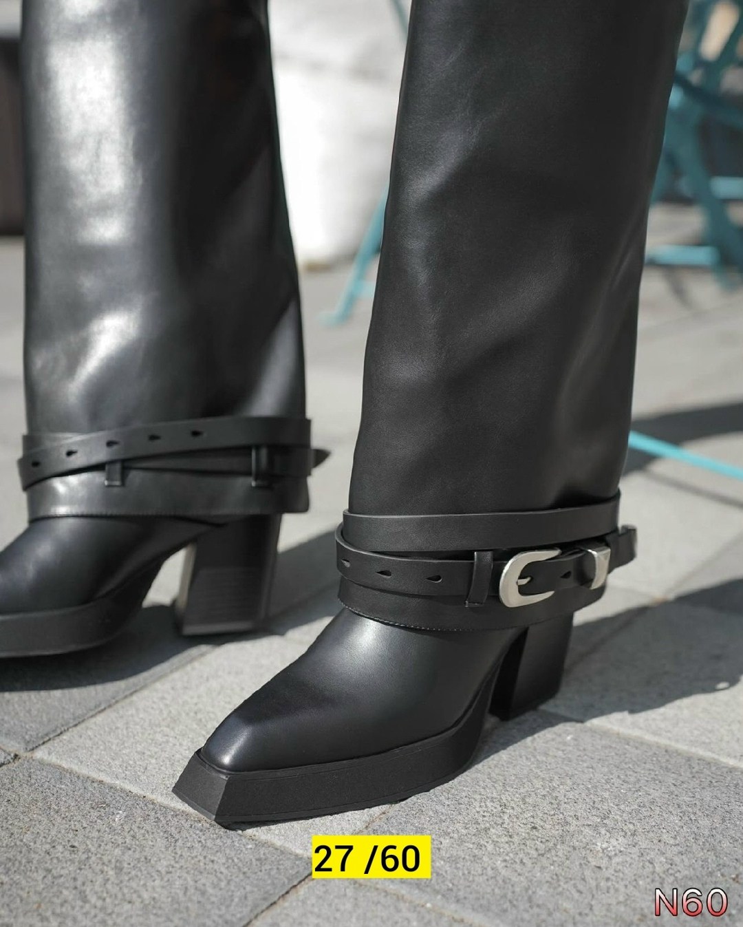 женские сапоги,сапоги демисезонные на каблуке magic heels цвет черный,сапоги женские демисезонные,сапоги демисезонные на каблуке magic heels 261882075,сапоги казаки демисезонные с широким голенищем и