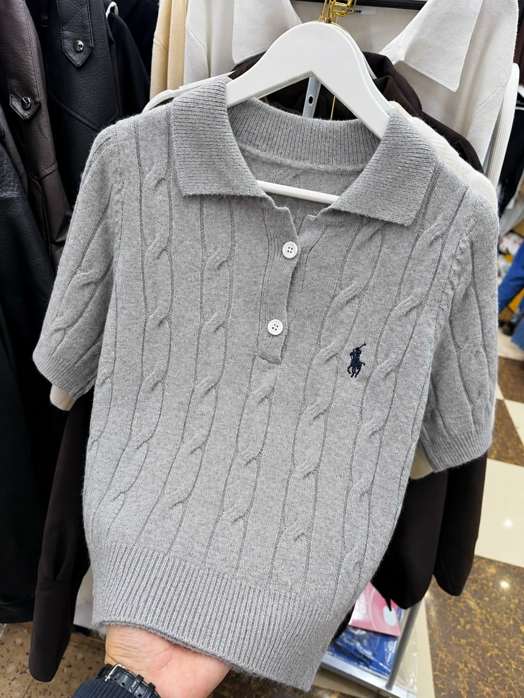 свитер поло,поло polo ralph lauren,свитер поло женский,вязаное поло,желтая рубашка