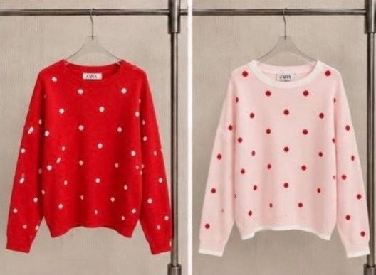 polka dot sweater,модные свитера,свитер в горошек,свитер для девочек,свитер